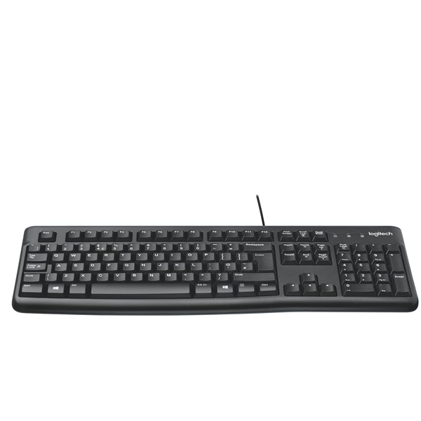 Logitech K120 USB Keyboard Optical, Color Black - Samazon