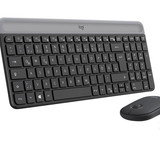 Logitech MK470 Slim Wireless Keyboard And Mouse Combo, Color Graphite - Samazon