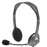 Logitech  headset H111 - Stereo Headset, Color Black - Samazon