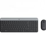 Logitech MK470 Slim Wireless Keyboard And Mouse Combo, Color Graphite - Samazon