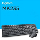 Logitech MK235 Wireless Keyboard And Mouse Combo, Color Gray - Samazon