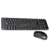 Logitech MK220 Wireless Keyboard And Mouse Combo, Color Black - Samazon