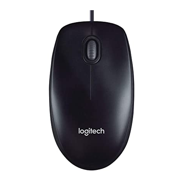 Logitech M90 Wired Mouse USB, Color Black - Samazon