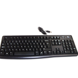 Logitech K120 USB Keyboard Optical, Color Black - Samazon