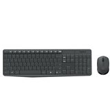 Logitech MK235 Wireless Keyboard And Mouse Combo, Color Gray - Samazon