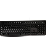 Logitech K120 USB Keyboard Optical, Color Black - Samazon