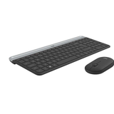 Logitech MK470 Slim Wireless Keyboard And Mouse Combo, Color Graphite - Samazon