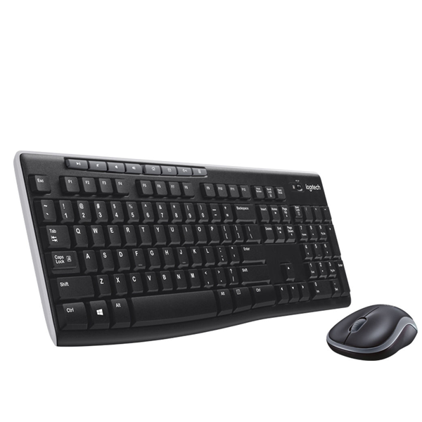 Logitech MK270 Wireless Keyboard and Mouse Combo, Color Black - Samazon