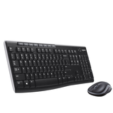 Logitech MK270 Wireless Keyboard and Mouse Combo, Color Black - Samazon