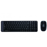 Logitech MK220 Wireless Keyboard And Mouse Combo, Color Black - Samazon