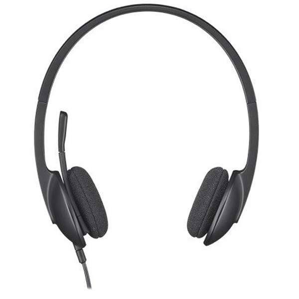 Logitech USB Headset H340, Stereo Headset for Mac, Color Black - Samazon