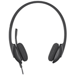 Logitech USB Headset H340, Stereo Headset for Mac, Color Black - Samazon