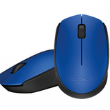 Logitech M171 Wireless Mouse, Color Blue & Black - Samazon