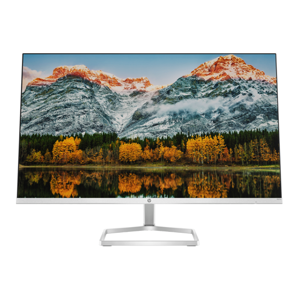 HP M27fw 27inch FHD Monitor with AMD FreeSync Technology, with Warranty Color White - Samazon