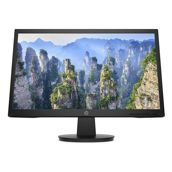 HP V22 FHD Monitor 21.5-inch Diagonal FHD  with TN Panel and Blue HP Monitor with Tillable Screen HDMI and VGA Port | (9SV78AA#ABA), Color Black - Samazon