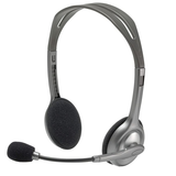 Logitech H110,  Stereo Headset, Color Black - Samazon