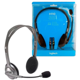 Logitech H110,  Stereo Headset, Color Black - Samazon