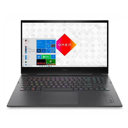 HP Omen 17-CK0010 Gaming Laptop, Core i7-11800H 2.3GHz, 16GB ,512GB SSD,  Nvidia GeForce RTX 3060 6GB Graphics Card, Windows 10 Home,  17.3"FHD 144Hz - Samazon