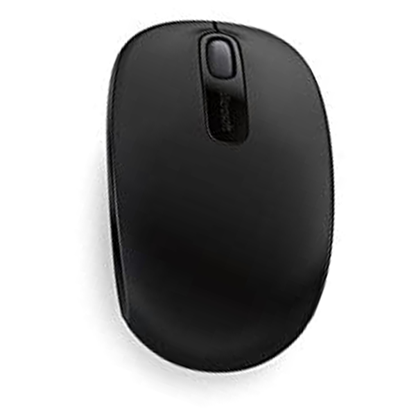 Microsoft Wireless Mobile Mouse 1850, Color Black - Samazon
