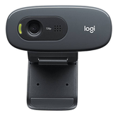 Logitech C270 HD Webcam, Color Black - Samazon