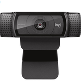 Logitech C920 HD Webcam, Color Black - Samazon