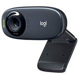 Logitech C310 HD Webcam, Color Black - Samazon