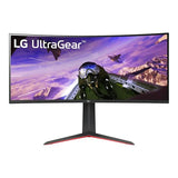 LG 34" Inch Ultra Gear QHD Curved Gaming Monitor (3440x1440) VA Panel, 160Hz Refresh Rate & 1ms MBR HDMI / DisplayPort, 34GP63A-B | Black