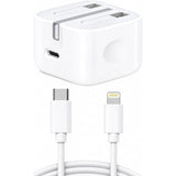 20W USB-C Power Adapter USB-C to Lightning Fast Charging Cable
