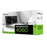 PNY NVIDIA GeForce RTX 4060 VERTO Dual Fan 8GB GDDR6X 128-Bit Video Card, DLSS 3