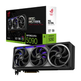 Asus ROG Astral GeForce RTX 5090 32GB GDDR7 OC Edition Video Card, DLSS 4 Black