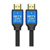 HD 2.0v HDMI Cable 4K 60Hz Ultra HD For Laptop, PC, Gaming LED, Game Console 5meter Black/Blue