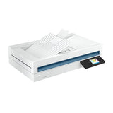 HP SJ Pro N4600 fnw1 Professional Scanner, ADF, CIS scanning Technology, Flatbed White |20G07A