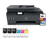 HP Smart Tank 615 Wireless, Print, Copy, Scan, Fax, Automated Document Feeder, All In One Printer,  Black [Y0F71A]