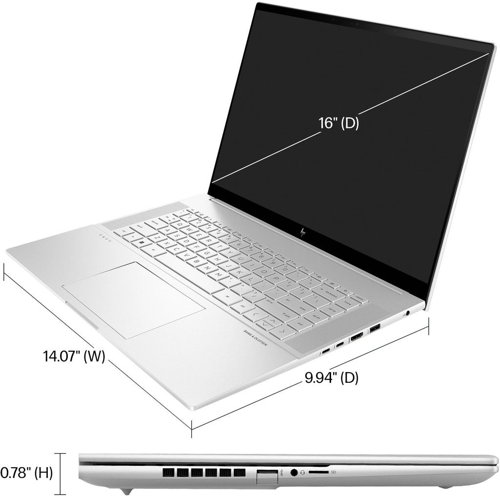HP Envy 16-H1053 Core i7 16GB 1TB SSD, Win 11, RTX 4060 8GB, 16" Touch –  Samazon
