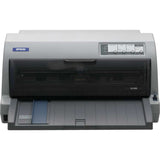 EPSON Printer LQ 690 Dot Matrix Printer Black/Grey | C11CJ82402