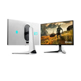 Dell Alienware AW2723DF Gaming Monitor - 27-inch (2560 x 1440) 240Hz Display (DP 1.4), 1ms Response Time, NVIDIA G-Sync, Preset OSD Modes, Adjustability - Lunar Light