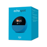 Alexa Echo Spot is a smart device with a vibrant Sonido and Alexa with a beautiful screen Color |Blue