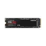 SAMSUNG 990 Pro 2 TB NVMe M.2 Internal SSD, PCIe Gen 4.0 x4, NVMe 2.0 Interface, 7450 MB/s Sequential Read Speed, 6900 MB/s Black| | MZ-V9P2T0BW