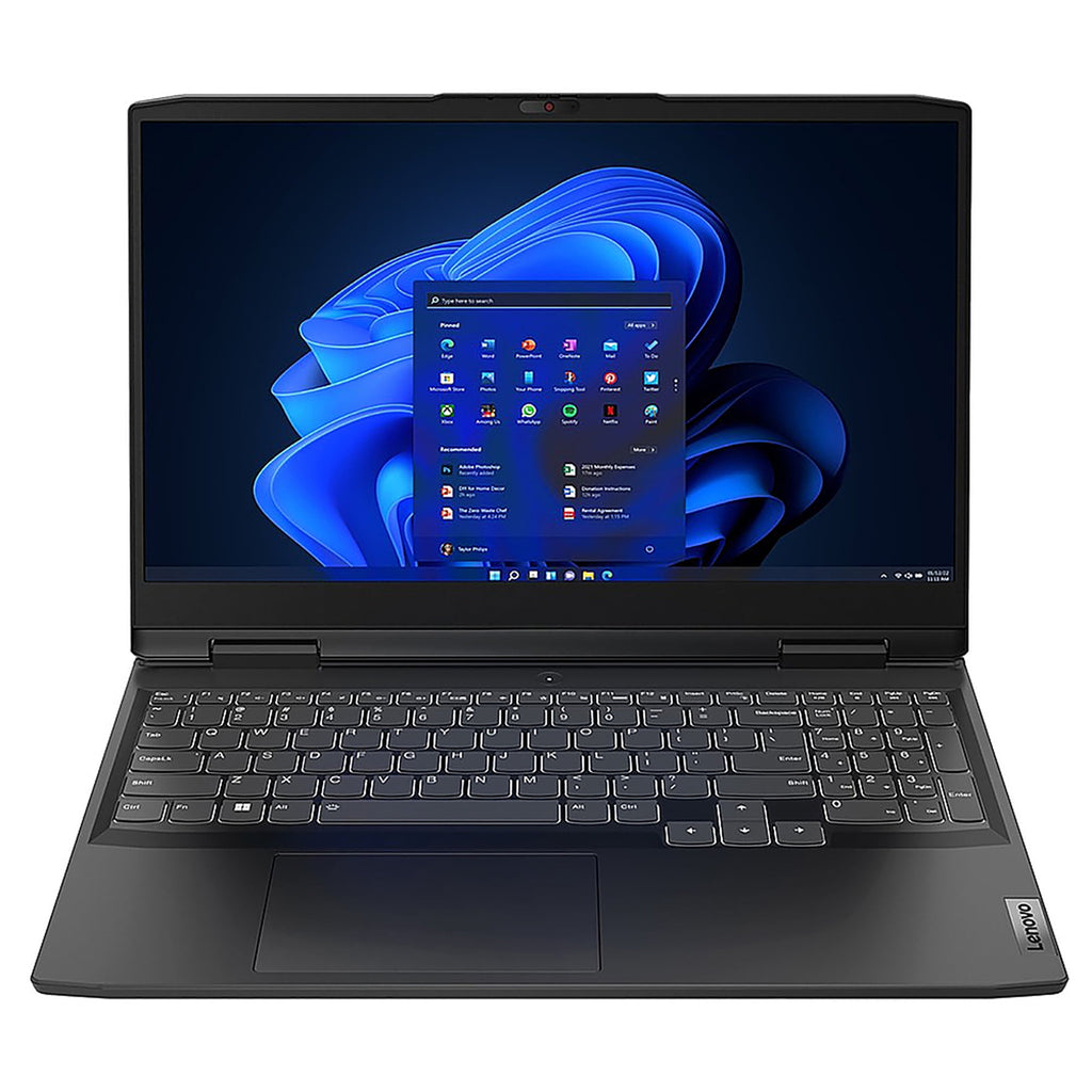 Lenovo Ideapad 3i Gaming Laptop, Intel Core i5-12500H, 12th Generation, 8Gb Ram, 512Gb SSD, Nvidia Geforce RTX 3050 Ti 4GB Graphics, Windows11, 15.6" FHD 120Hz, Onyx Grey