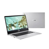 ASUS Chromebook CX1400CK 14" FHD Intel Celeron N4500 64GB SSD 4GB RAM Chrome OS Silver