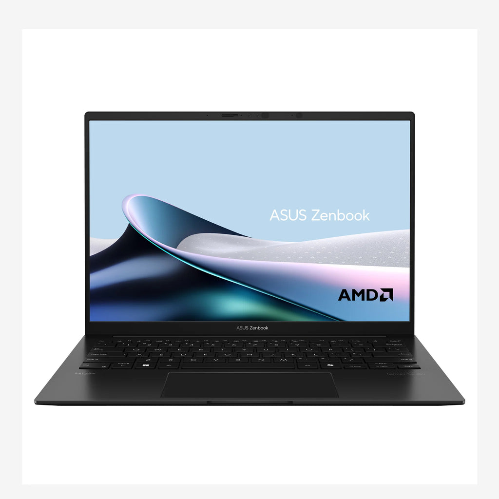 ASUS Zenbook 14 UM3406KA Laptop 14" 3K OLED Display AMD Ryzen AI 7 350 32GB RAM 1TB SSD AMD Radeon Graphics English Arabic K/B Win11 Home Jade Black