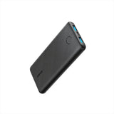 Anker Power Bank 10000 mah 15W A1229H15 Slim Ultra Compact Design Black