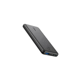 Anker Power Bank 10000 mah 15W A1229H15 Slim Ultra Compact Design Black