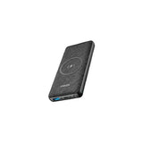 Anker Power Core III Sense 10K Wireless Power Bank 10000mAh Portable Charger 10W Qi Wireless Charging 18W USB-C USB-A Output Black