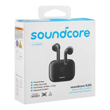 Anker Soundcore K20i Semi-in-Ear Earbuds Bluetooth Wireless Fast Charge Clear Sound Comfortable Fit ENC 2-Mic Black