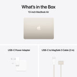 Apple MacBook Air 13" inch M4 chip with 10 core CPU and 8 core GPU 16GB Unified Memory 256GB English 