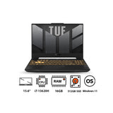 ASUS TUF Gaming F15 FX507VV-WS74 Intel Core i7-13620H  16GB DDR5 RAM  1TB SSD NVIDIA GeForce RTX 4060 8GB GDDR6 Graphics  15.6" FHD IPS  Backlit English (US) KB  Windows 11 Home Gray New