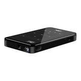 Borrego Portable Mini Smart Projector with 4K ULTRA HD high Beamer Home Cinema LED Video Projector P09 Black