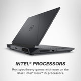 DELL G15 5530 Gaming Laptop Intel I5-13450HX 8GB RAM 512GB SSD NVIDIA GeForce RTX 4050 6GB 15.6"FHD Display Win11 Home Grey 