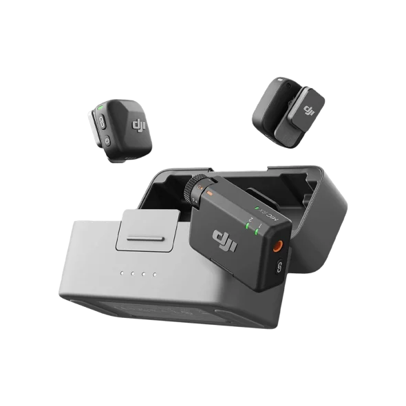 DJI Mic Mini 2 TX + 1 RX Charging Case Clear Audio Capture Easy to carry and use Long Battery Life Black